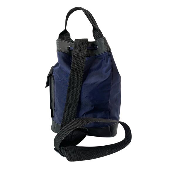 VTG Ralph Lauren Polo Sport Bucket Slingback Backpack 90s Y2K Americana Preppy - Picture 3 of 15